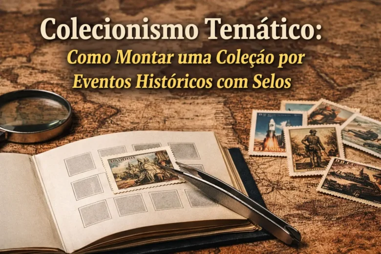 Colecionismo temático como montar uma coleção por eventos históricos com selos