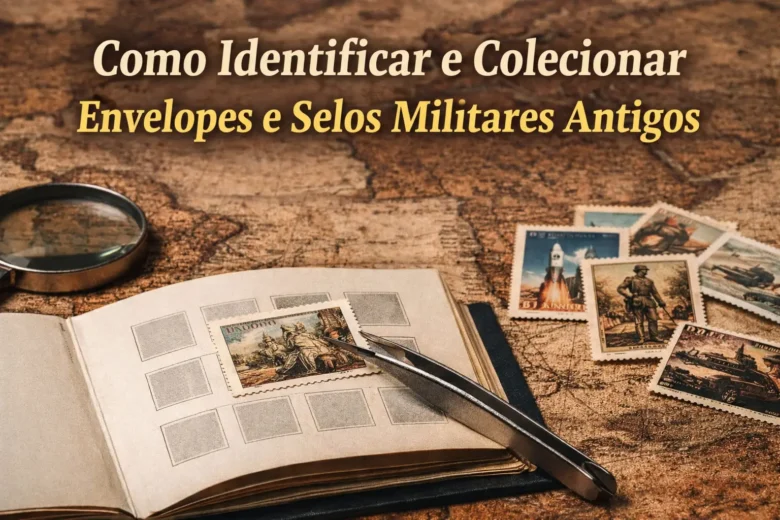 Como identificar e colecionar envelopes e selos militares antigos
