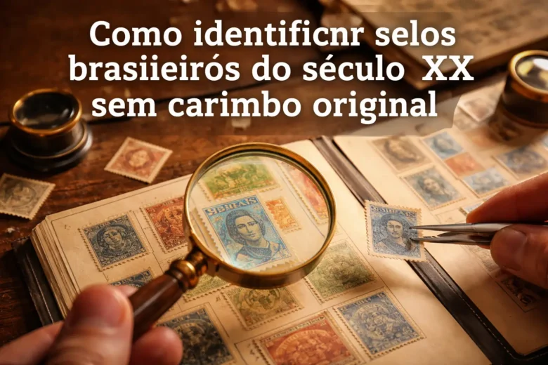 Como identificar selos brasileiros do século XX sem carimbo original