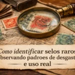Como identificar selos raros