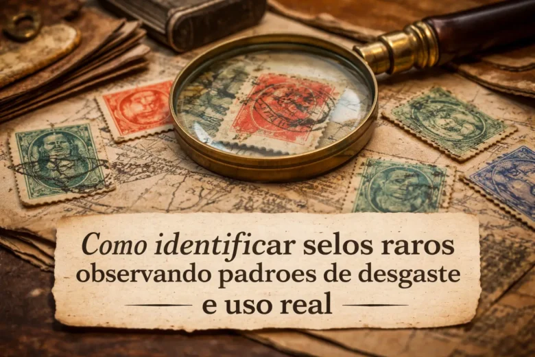 Como identificar selos raros