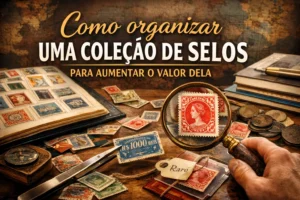 Como organizar uma coleção de selos