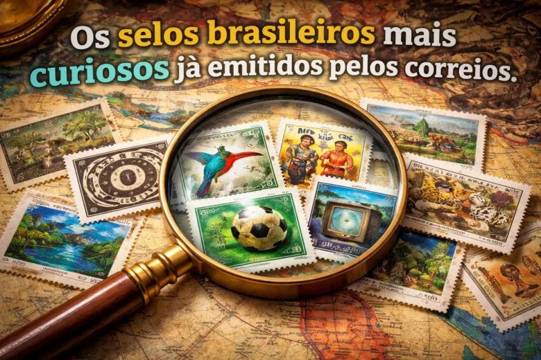 Os selos brasileiros mais curiosos já emitidos pelos correios