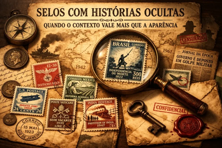 Selos com histórias ocultas