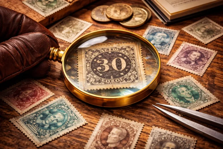 identificar selos brasileiros valiosos