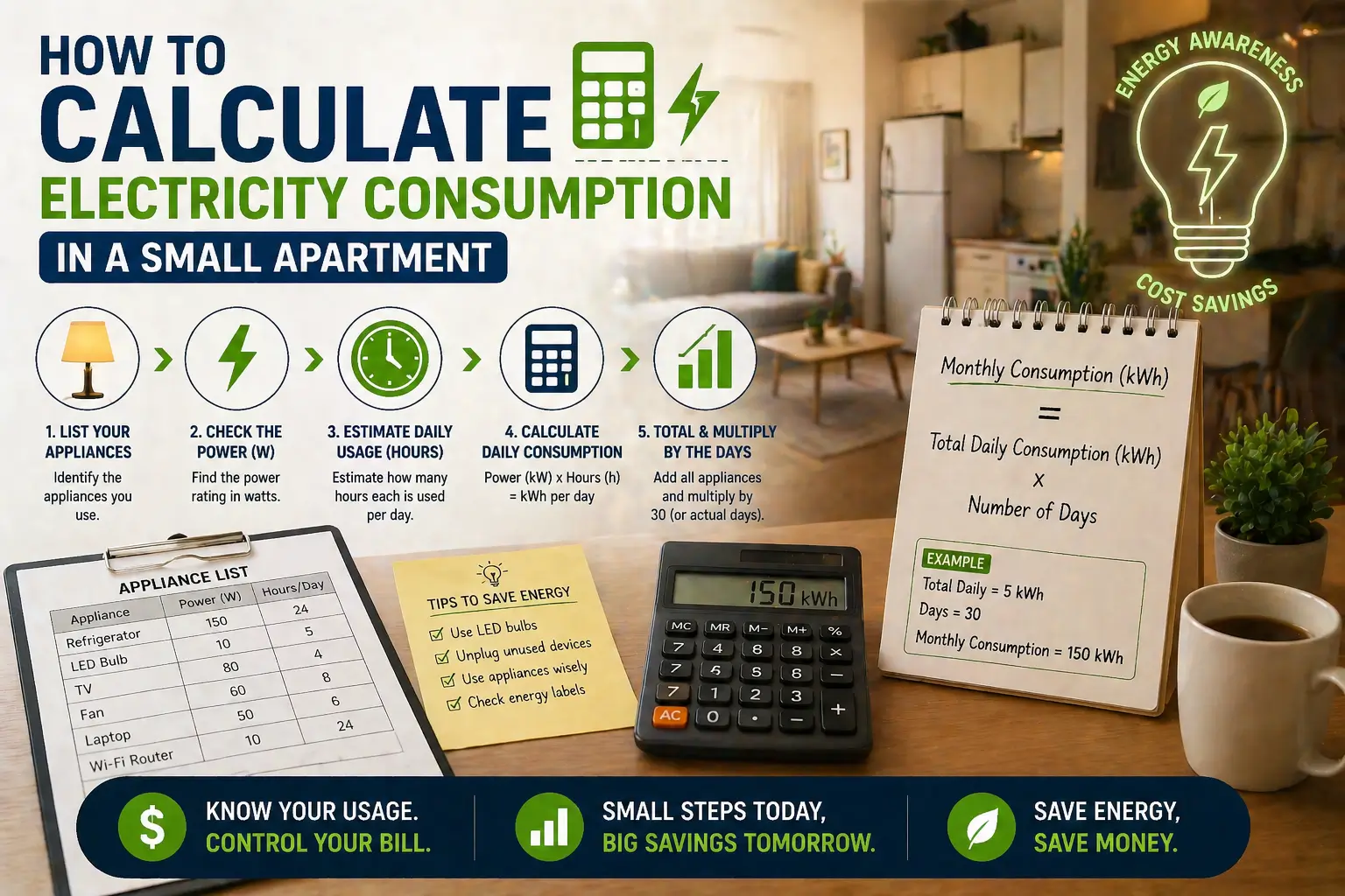 How to Calculate Electricity Consumption